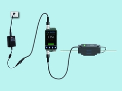 TM605C अल्ट्रासोनिक फ्लोमीटर पर क्लैंप